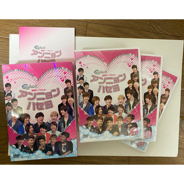 SUPER JUNIOR(スーパージュニア)のアンニョンハセヨ-男性アイドルSPECIAL・DVD-BOX… エンタメ/ホビーのDVD/ブルーレイ(TVドラマ)の商品写真