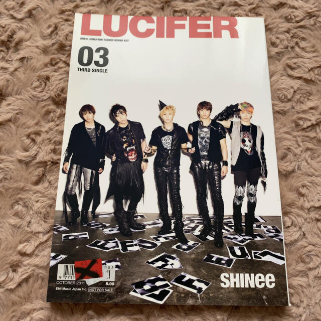 SHINee(シャイニー)のSHINee LUCIFER 初回限定盤特典  ノート エンタメ/ホビーのCD(K-POP/アジア)の商品写真