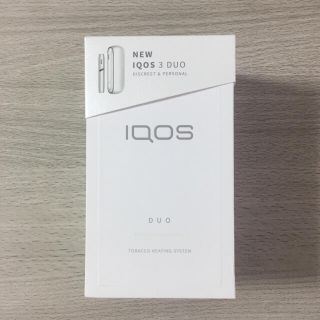 アイコス(IQOS)のIQOS 3 DUO ホワイト アイコス 白(タバコグッズ)