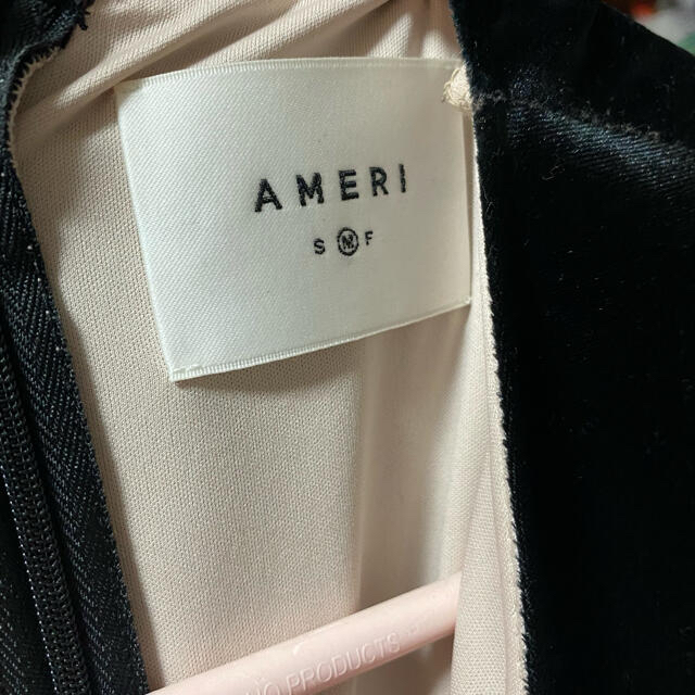 Ameri VINTAGE(アメリヴィンテージ)のAMERI TOP COVER SHEER DRESS レディースのワンピース(ロングワンピース/マキシワンピース)の商品写真