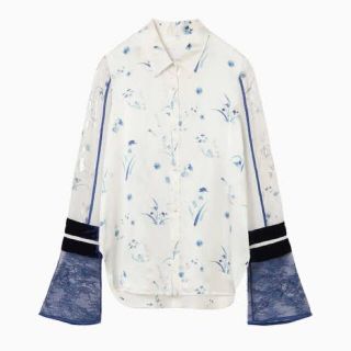 マメ(mame)のmame kurogouchi Silk Lame Print (シャツ/ブラウス(長袖/七分))