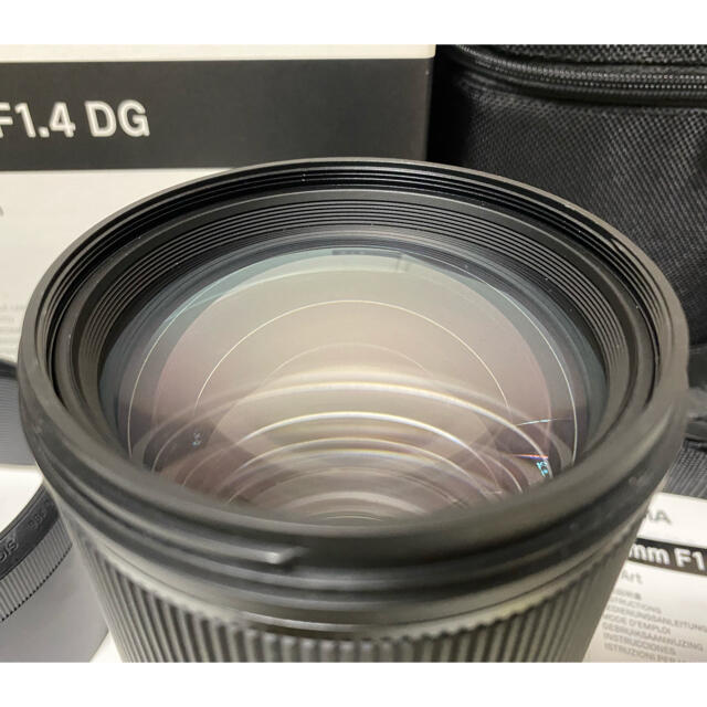 SIGMA(シグマ)のSIGMA 85mm F1.4 DG Art Canon用 EFレンズ スマホ/家電/カメラのカメラ(レンズ(単焦点))の商品写真