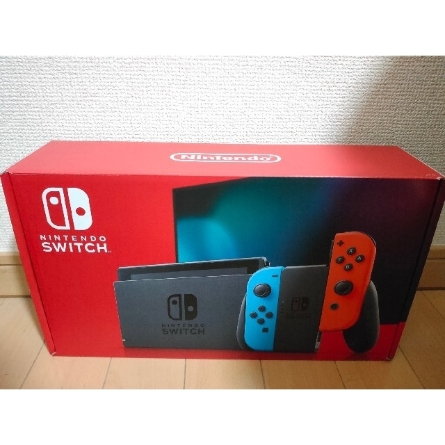 即日発送手配 新品 Nintendo Switch ネオンブルー/ネオンレッド