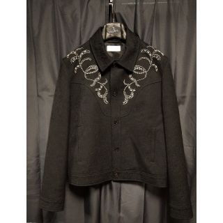 サンローラン(Saint Laurent)のSAINT LAURENT PARIS 18AW アラベスクスタッズジャケット(ブルゾン)