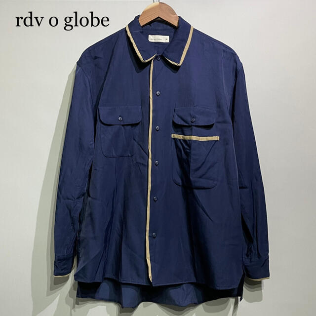 【送料関税無料】 rdv o globe パイピングシャツ シャツ