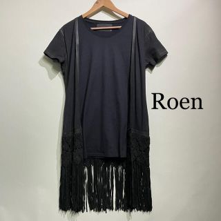 ロエン(Roen)のRoen フリンジスカルカットソー(Tシャツ/カットソー(半袖/袖なし))