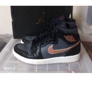 ナイキ(NIKE)の美品 元箱 付 NIKE AIR JORDAN 1 RETRO HIGH 27(スニーカー)