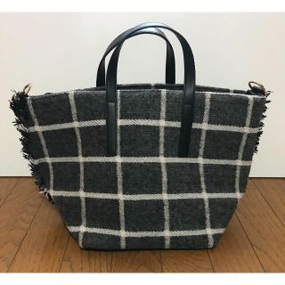 ユナイテッドアローズグリーンレーベルリラクシング(UNITED ARROWS green label relaxing)のgreen label relaxing チェック柄トートバッグ(トートバッグ)