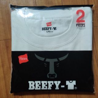 ヘインズ(Hanes)のこじろ様専用  ヘインズ ビーフィー Tシャツ BEEFY-T 白(Tシャツ/カットソー(半袖/袖なし))