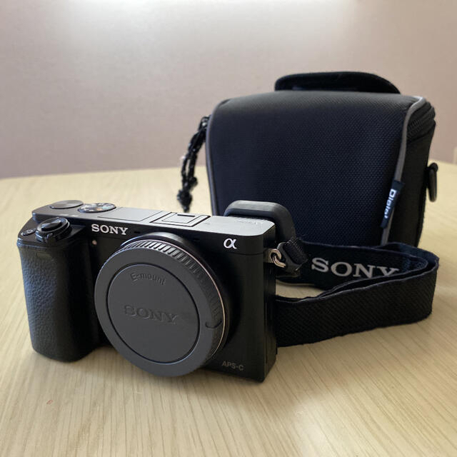 SONY ミラーレス一眼α6000(本体)+バッテリー+充電器+ケース