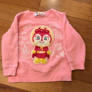 アンパンマン(アンパンマン)のドキンちゃん　トレーナー　ピンク　90cm(Tシャツ/カットソー)