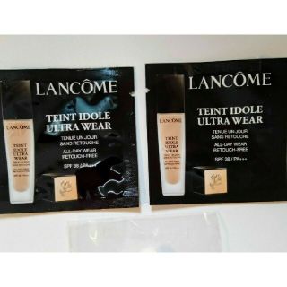 ランコム(LANCOME)のランコム タンイドル ウルトラ ウェア リキッドBO-02サンプル×2(ファンデーション)