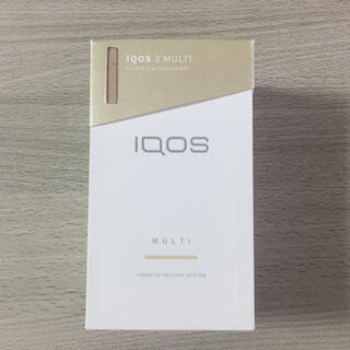 アイコス(IQOS)のIQOS 3 マルチ ゴールド アイコス 金 本体(タバコグッズ)