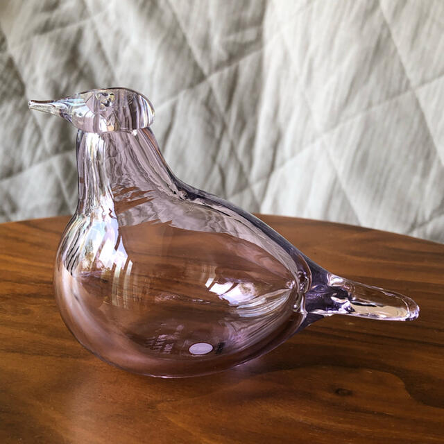 iittala(イッタラ)のイッタラ　リトルターン　レイン　ペールピンク インテリア/住まい/日用品のインテリア小物(置物)の商品写真