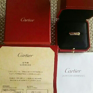 カルティエ(Cartier)の❤かんともみき様専用【美品】クラッシュ ドゥ カルティエ SM(リング(指輪))