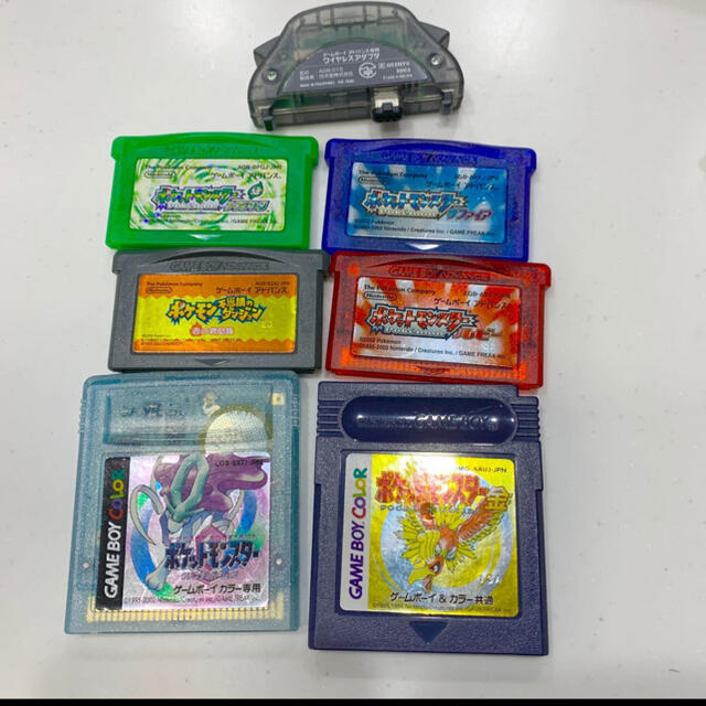 ゲームボーイソフト、ポケモン、ワイヤレスアダプタ 特別セーフ 62.0