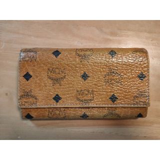 エムシーエム(MCM)のMCM ヴィセトスオリジナル 長財布 Ｌサイズ コニャック ウィメンズ(財布)