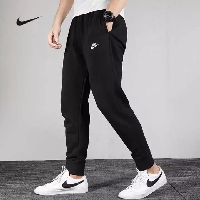 NIKE(ナイキ)のナイキ　スウェットパンツ　フレンチテリー　ジョガーパンツ　ブラック　サイズL メンズのパンツ(その他)の商品写真