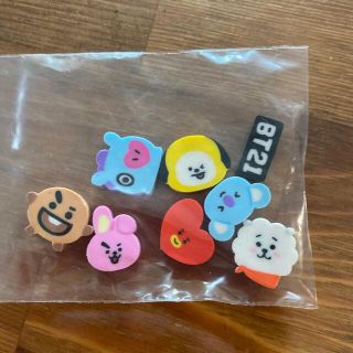 BT21 つめつめ消しゴム　消しゴム　BTS(キャラクターグッズ)