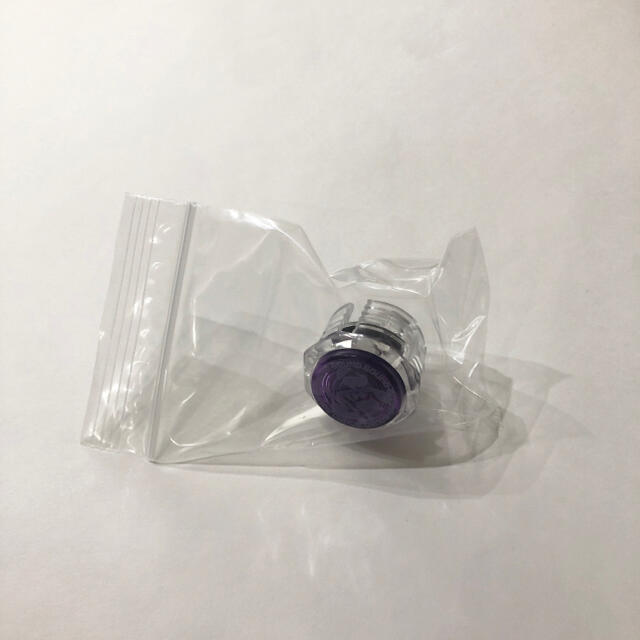 新品】GamerFinger ボタン Φ30mm(クリア/パープル)8個セットの通販