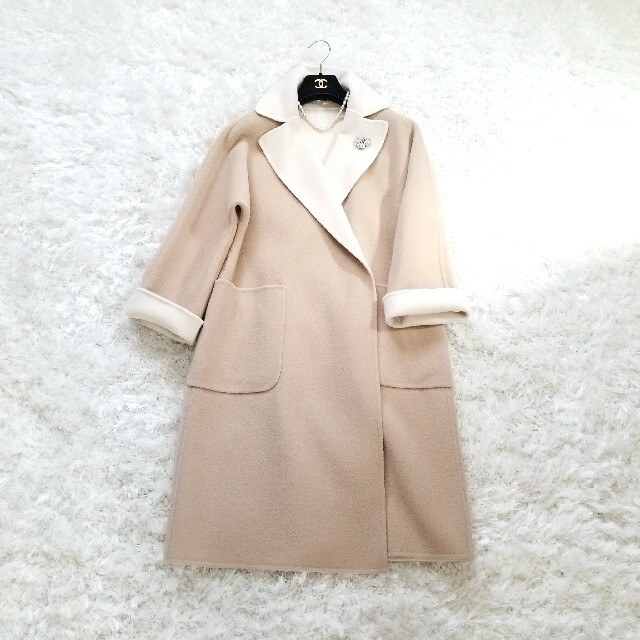 Max Mara - ☆新品☆マックスマーラ☆リバーシブルコートの通販 Max Mara - ☆新品☆マックスマーラ☆リバーシブルコートの通販