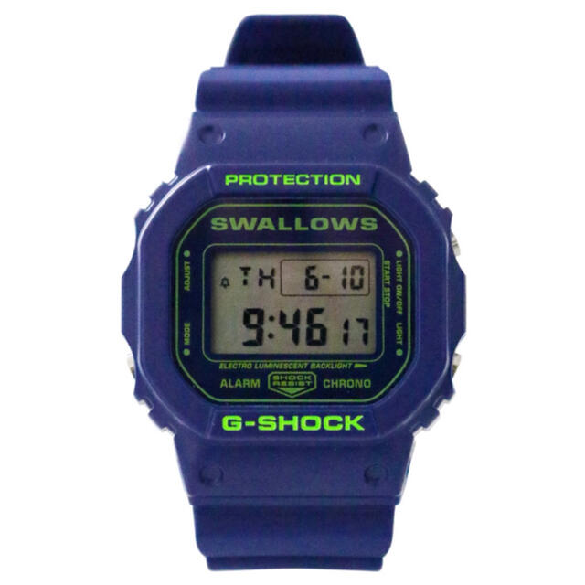 G-SHOCK(ジーショック)の【2021最近モデル】ヤクルトスワローズ Swallows G-SHOCK スポーツ/アウトドアの野球(記念品/関連グッズ)の商品写真