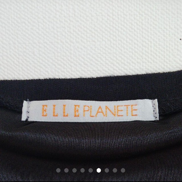 ELLE PLANETE(エルプラネット)の◆未使用◆ELLEPLANETEエルプラネット ワンピース スパンコール 秋冬 レディースのワンピース(ひざ丈ワンピース)の商品写真