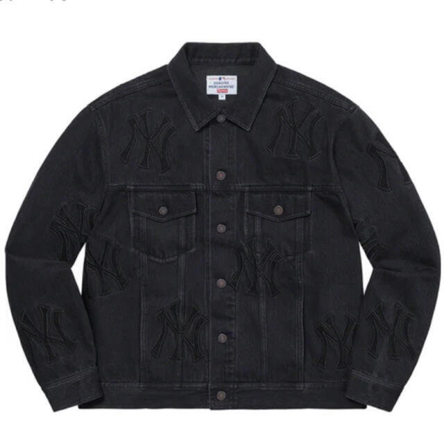 supreme New York Yankees Denim Jacket M