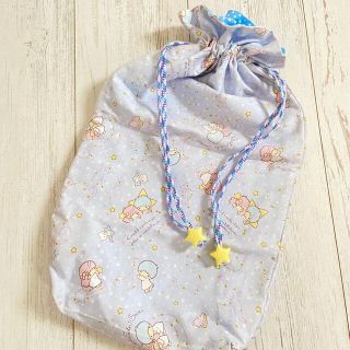 ハンドメイド　キキララ　フリル巾着(その他)