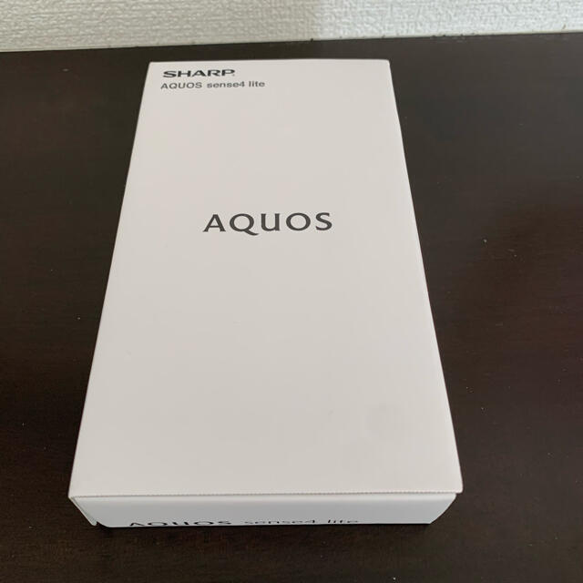 AQUOS(アクオス)のAQUOS sense4 lite SH-RM15 ライトカッパー　SIMフリー スマホ/家電/カメラのスマートフォン/携帯電話(スマートフォン本体)の商品写真