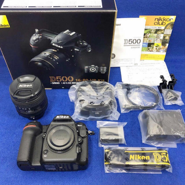 Nikon - Nikon D500 デジタル一眼レフカメラ レンズキット 16-80mm