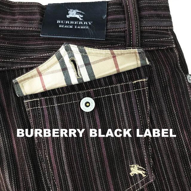BURBERRY BLACK LABEL - 【BURBERRY BLACK LABEL】刺繍ロゴ コーディ 