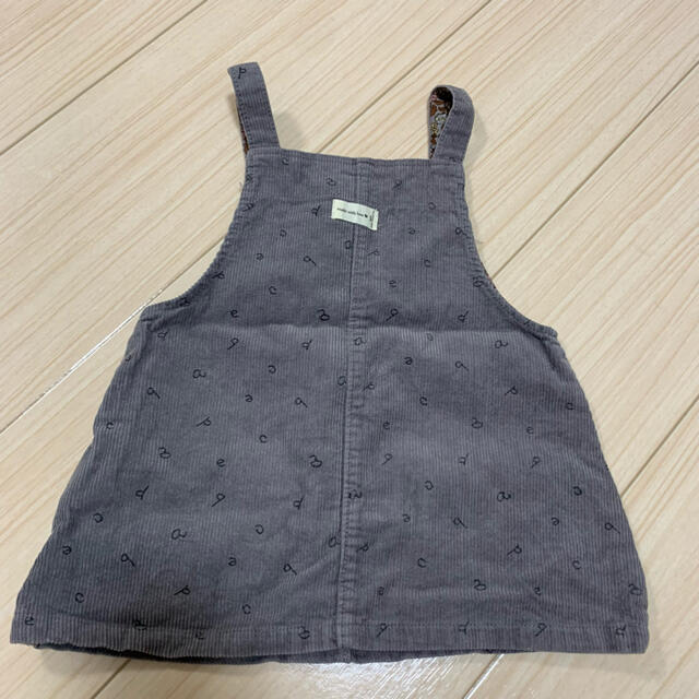 ZARA(ザラ)のZARAbaby コーデュロイジャンパースカート キッズ/ベビー/マタニティのベビー服(~85cm)(スカート)の商品写真