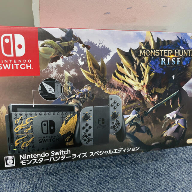 Nintendo Switch(ニンテンドースイッチ)のNintendo Switchモンスターハンターライズ　スペシャルエディション  エンタメ/ホビーのゲームソフト/ゲーム機本体(家庭用ゲーム機本体)の商品写真