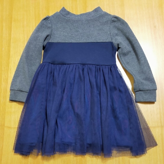 Right-on(ライトオン)のアナ雪ワンピース　110ｻｲｽﾞ キッズ/ベビー/マタニティのキッズ服女の子用(90cm~)(ワンピース)の商品写真