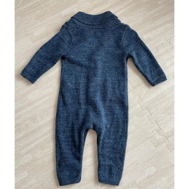 babyGAP(ベビーギャップ)の【美品】baby GAPニット素材ロンパース　70cm キッズ/ベビー/マタニティのベビー服(~85cm)(ロンパース)の商品写真