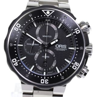 オリス(ORIS)の★箱・保 オリス プロダイバー クロノグラフ 7683 メンズ 【中古】(腕時計(アナログ))