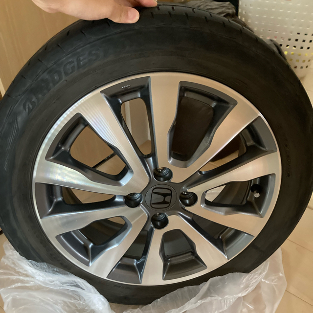 ホンダ(ホンダ)の185/55R16 ホンダGE/GP型　純正ホイール 自動車/バイクの自動車(タイヤ・ホイールセット)の商品写真