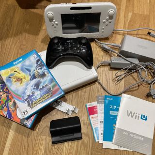 ウィーユー(Wii U)のガニエ様専用 任天堂 WII U プレミアムセット SHIRO ソフト付(家庭用ゲーム機本体)