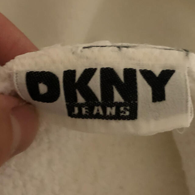 DKNY(ダナキャランニューヨーク)のDKNY スウェットパーカ　90s ヴィンテージ 当時物 メンズのトップス(パーカー)の商品写真