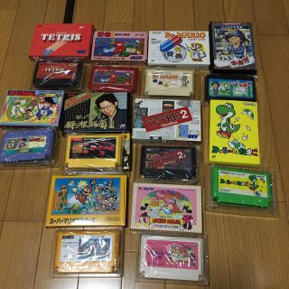 ファミリーコンピュータ(ファミリーコンピュータ)のファミリーコンピュータ　カセット10点(家庭用ゲームソフト)
