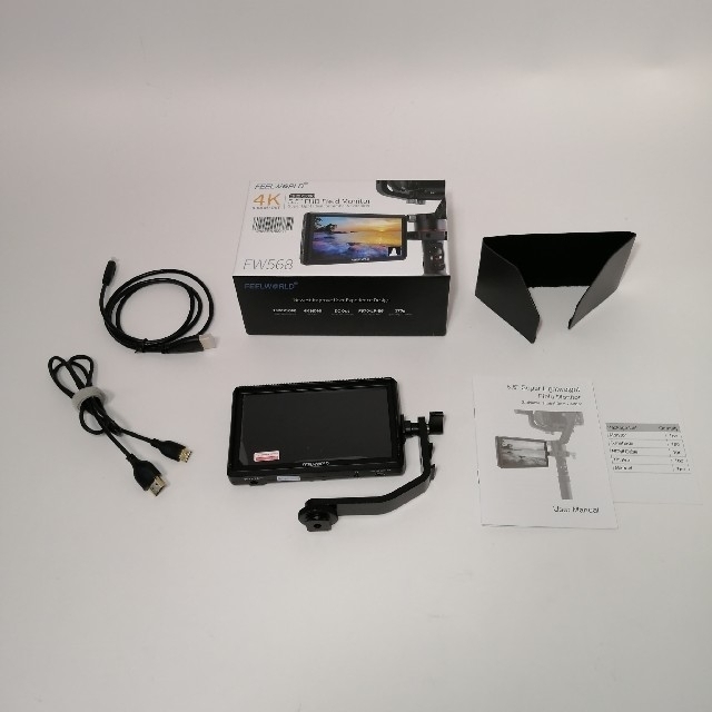 FW568 FHDモニター 5.5インチ FEELWORLD 中古の通販 by イトウ's FW568 FHDモニター 5.5インチ FEELWORLD 中古の通販 by イトウ's