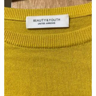 ビューティアンドユースユナイテッドアローズ(BEAUTY&YOUTH UNITED ARROWS)のBEAUTY & YOUTH / ビューティアンドユース マスタード ニット(ニット/セーター)