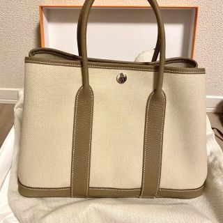 エルメス(Hermes)の★James様専用【新品･未使用】ガーデンパーティTPMベトン×エトゥープトワル(ハンドバッグ)