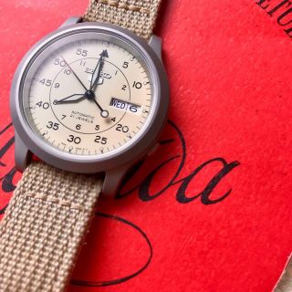 SEIKO５　ミリタリーウォッチ(腕時計(アナログ))