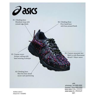 アシックス(asics)のROKH × ASICS GEL-KAYANO 5 GEL-VENTURE 7(スニーカー)