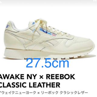 アウェイク(AWAKE)のAwake NY Reebok Classic Leather 27.5　(スニーカー)