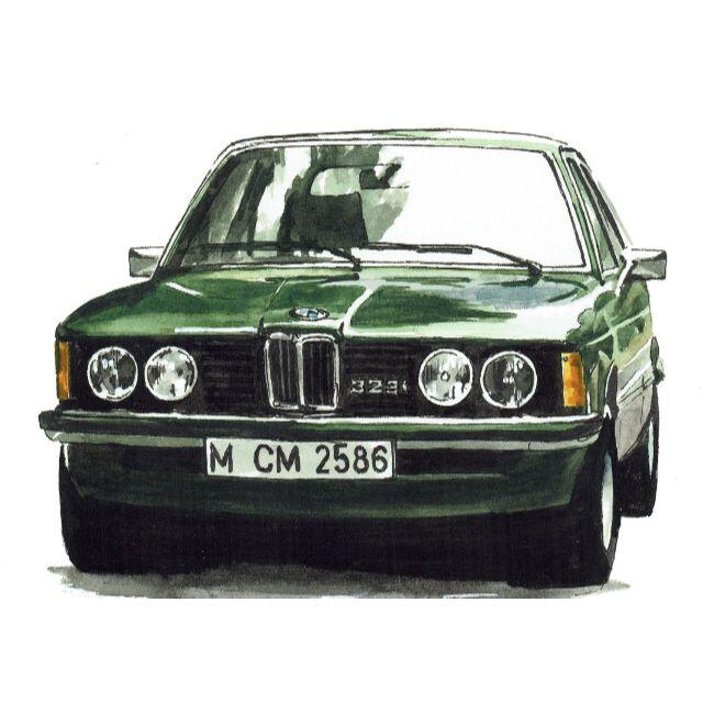 GC-1689 BMW 323i/ALPINA限定版画サイン額装作家平右ヱ門 2