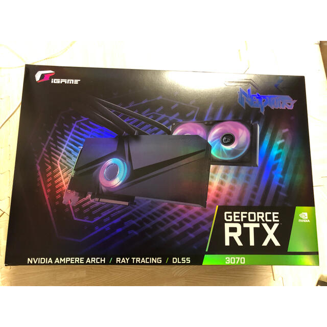 スマホ/家電/カメラiGame GeForce RTX 3070 Neptune OC-V 非LHR