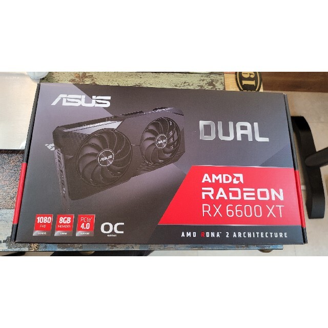 新品2023 RADEON RX6600XT ASUS DUAL 新品未開封 71FxL-m76102373469